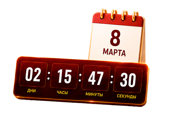 Окно браузера и таймер с момента посещения