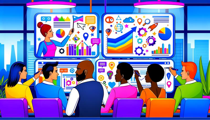digital marketing teamwork