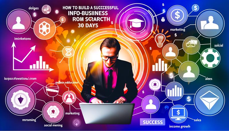 успешный инфобизнес инфографика