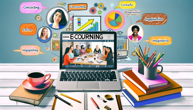 online course workspace