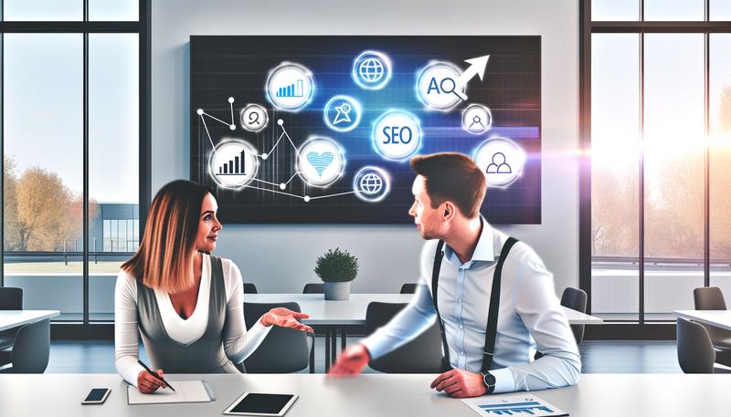 современный офис маркетинг