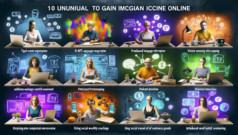Unconventional online earnings