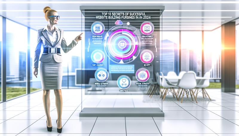 business infographic presentation