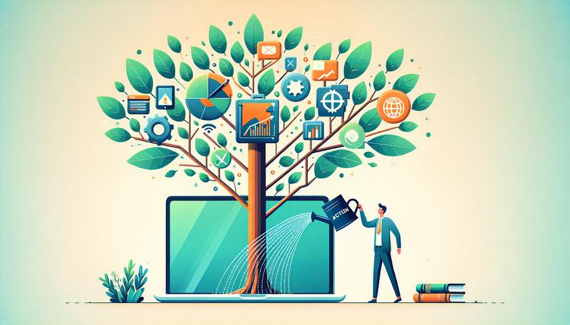 Дерево онлайн-заработка