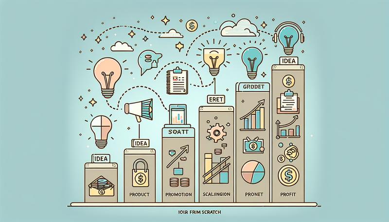 Инфобизнес путь инфографика