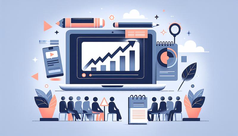 Современная иллюстрация обучения