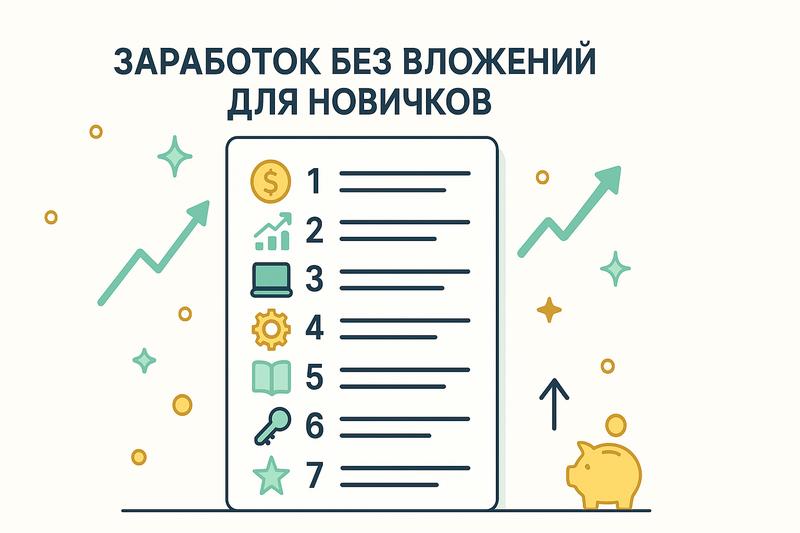 Заработок без вложений