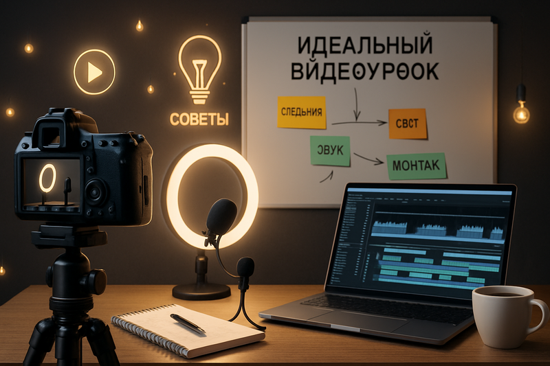 Идеальная студия видеоурока