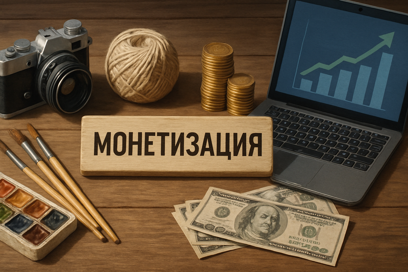 Монетизация хобби инструменты