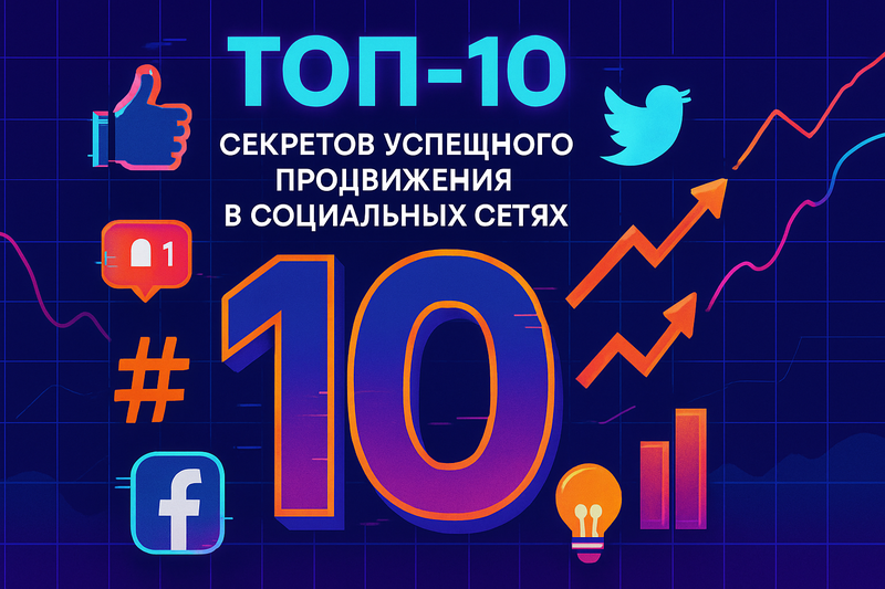 Топ продвижения соцсетей