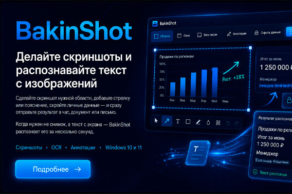 BakinShot — не просто скриншотер