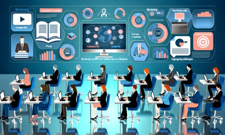 online course infographic