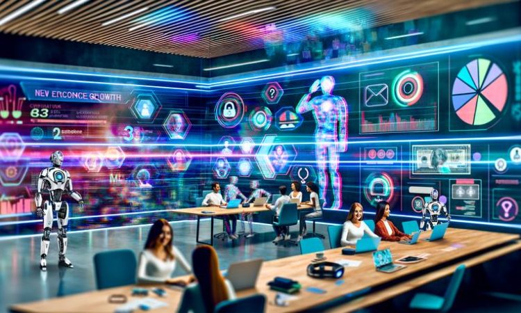 футуристический офис 2025