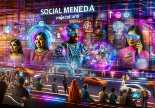 futuristic social media