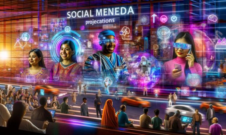 futuristic social media