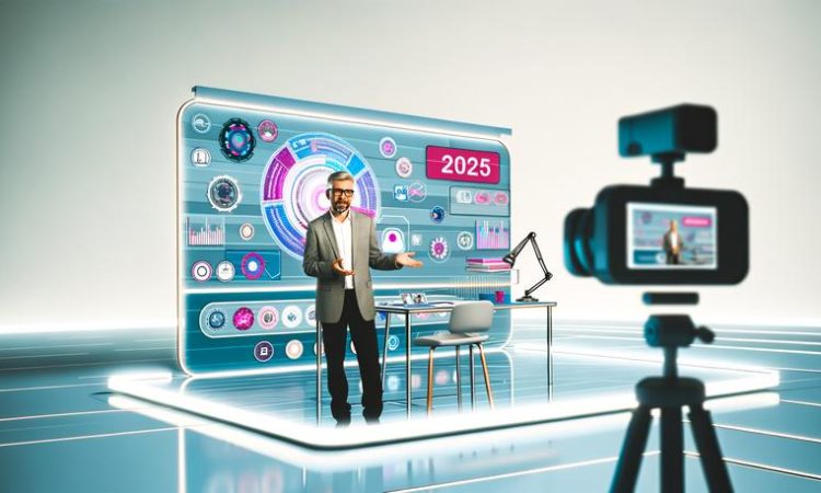 футуристичная видео студия