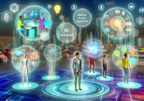 futuristic tech economy