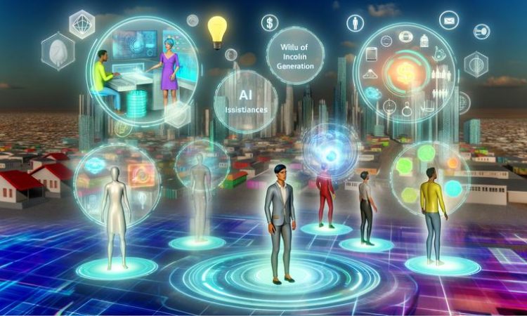 futuristic tech economy