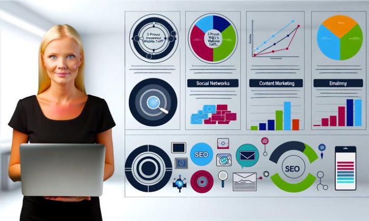 увеличение трафика инфографика