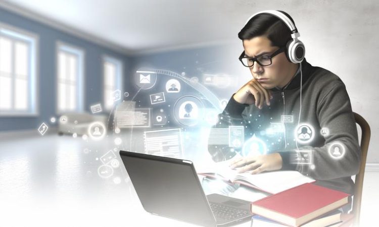 молодой человек обучение