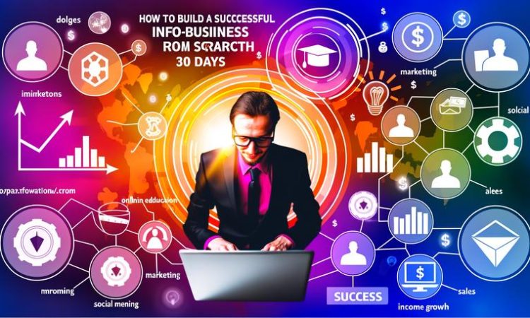 успешный инфобизнес инфографика