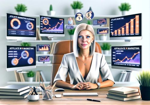 confident woman office