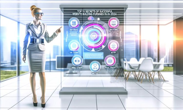 business infographic presentation