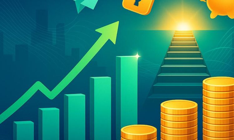 Рост доходов символы