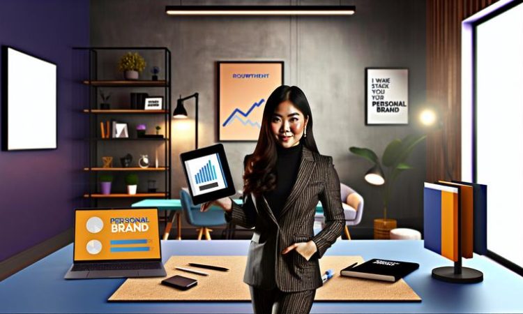 Уверенный предприниматель лидер