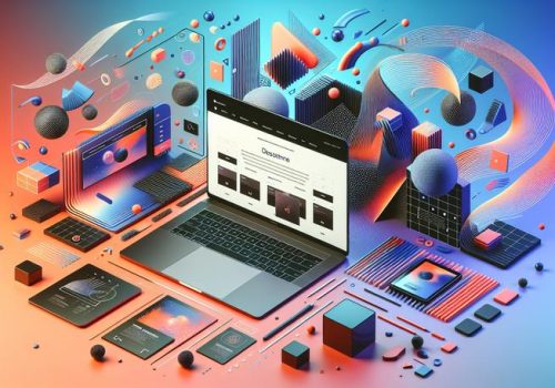 Необруталистское цифровое портфолио