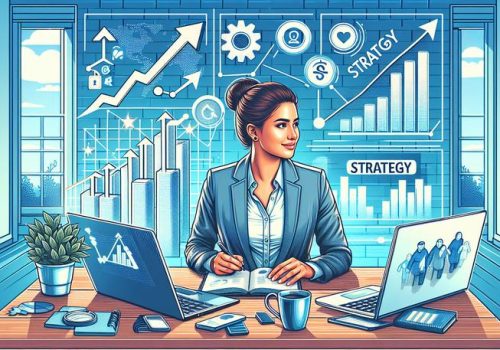 Инфобизнесмен анализирует рост