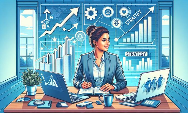 Инфобизнесмен анализирует рост