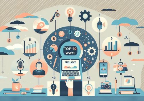 Современная инфографика заработка