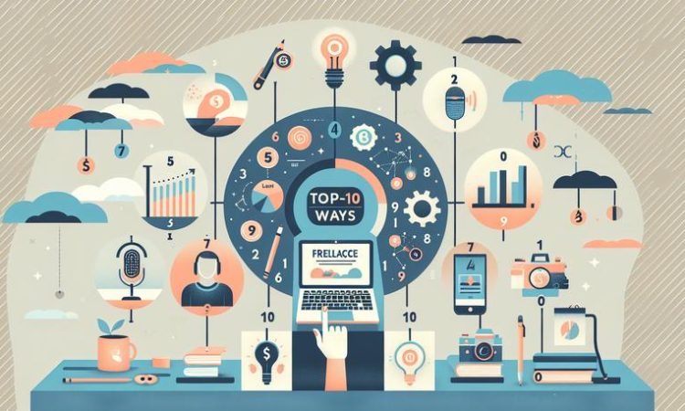 Современная инфографика заработка