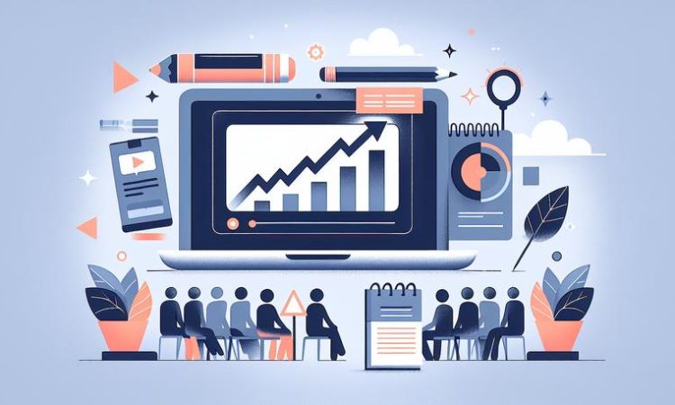 Современная иллюстрация обучения