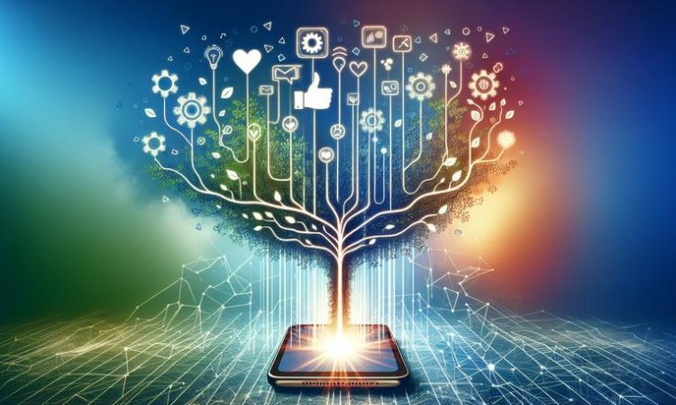 Дерево роста соцсетей