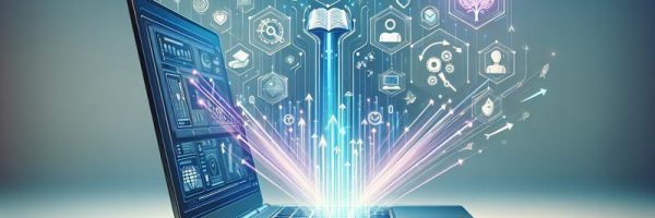 Ноутбук с обучающим интерфейсом