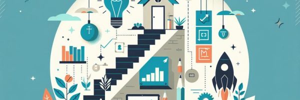 Векторная лестница успеха