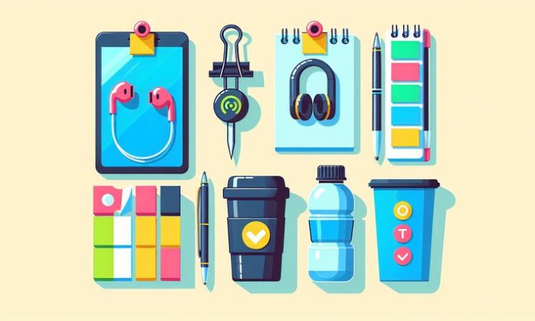 Продуктивные лайфхаки иллюстрация