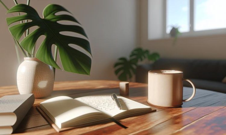 Утреннее кофе сосредоточенность