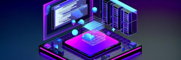 futuristic holographic workspace