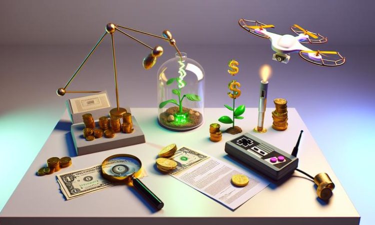 Surreal money-making objects