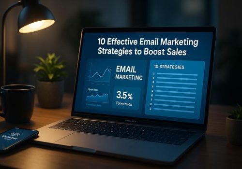Email marketing dashboard visualization