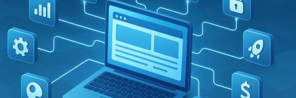 Сайтостроение изометрические иконки