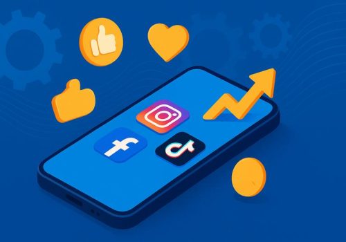 Смартфон соцсети продвижение