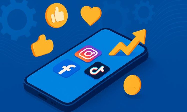 Смартфон соцсети продвижение