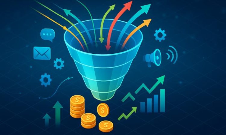 Автоворонка продаж 3D