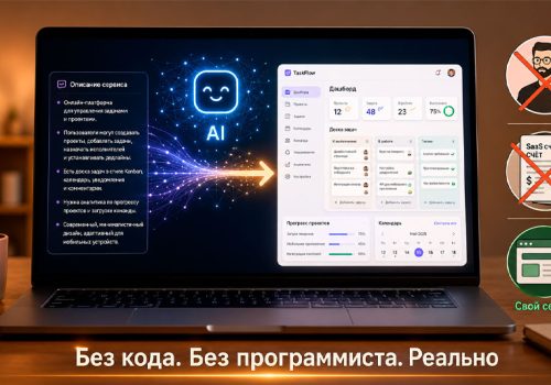 создай свой онлайн-инструмент или сервис с ИИ