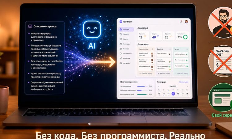 создай свой онлайн-инструмент или сервис с ИИ